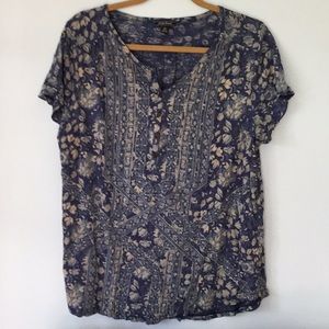 Woman’s shirt, 1X, LUCKY BRAND